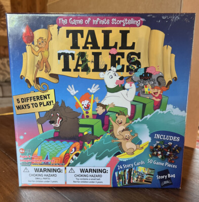 Tall Tales Board Game of Infinite Storytelling Learning Imagination Brand New