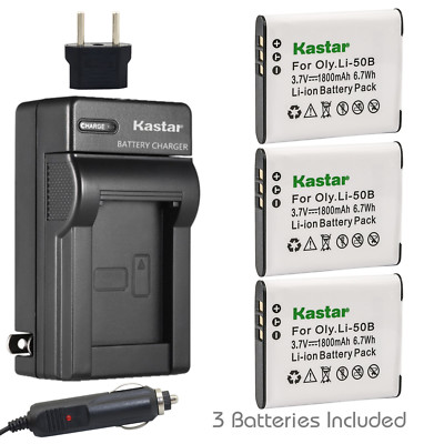 DSTE VW-VBX090 Batteria di ricambio (2 pacchetti) e caricatore rapido doppio per Panasonic HX-WA2 HX-WA3 HX-WA20 HX-WA30 HX-WA2GK HX-WA301