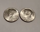 1986 P&D Kennedy Half Dollar Set XF