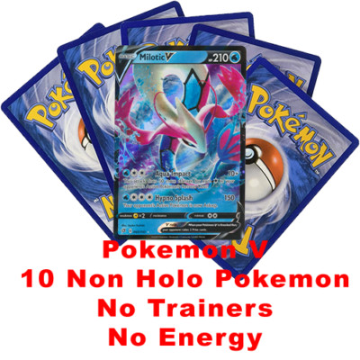Pokemon TCG Ultra Rare Milotic V - 043/192 & 10 Bonus Cards | eBay