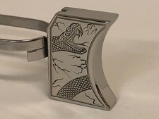 New laser engraved 1911 Mirror Polished Long Pad Snakes #1