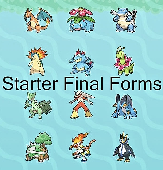 Pokemon Diamond Starter Evoluties