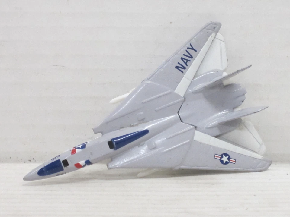Flugzeug Düsenjet Grumman F-14 Tomcat US Navy grau/weiß ohne Box Matchbox SB 30 - Bild 3 von 4