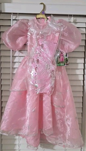 Rubies Kids Wizard of Oz Glinda Premium Costume, with Dress Crown & Wand - 第 1/4 張圖片