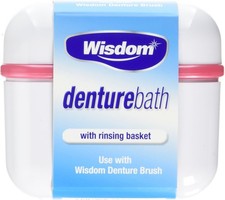 WISDOM Brace and Denture Bath, Pack of 2