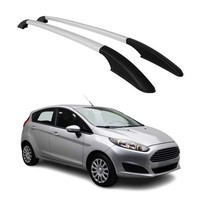 Aluminium Dachreling RelingträGer FüR Ford Fiesta 2008-2017 Silber 2X