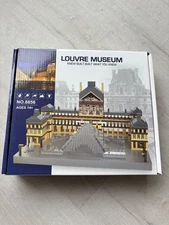 LOUVRE MUSEUM (FRANCE) 3377 PCS. MICRO MINI BUILDINGING BLOCKS -8856