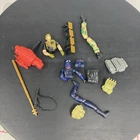 Gi Joe Lot Vintage 1980s + Figures, Cobra Backpacks, Rifles, Etc B34