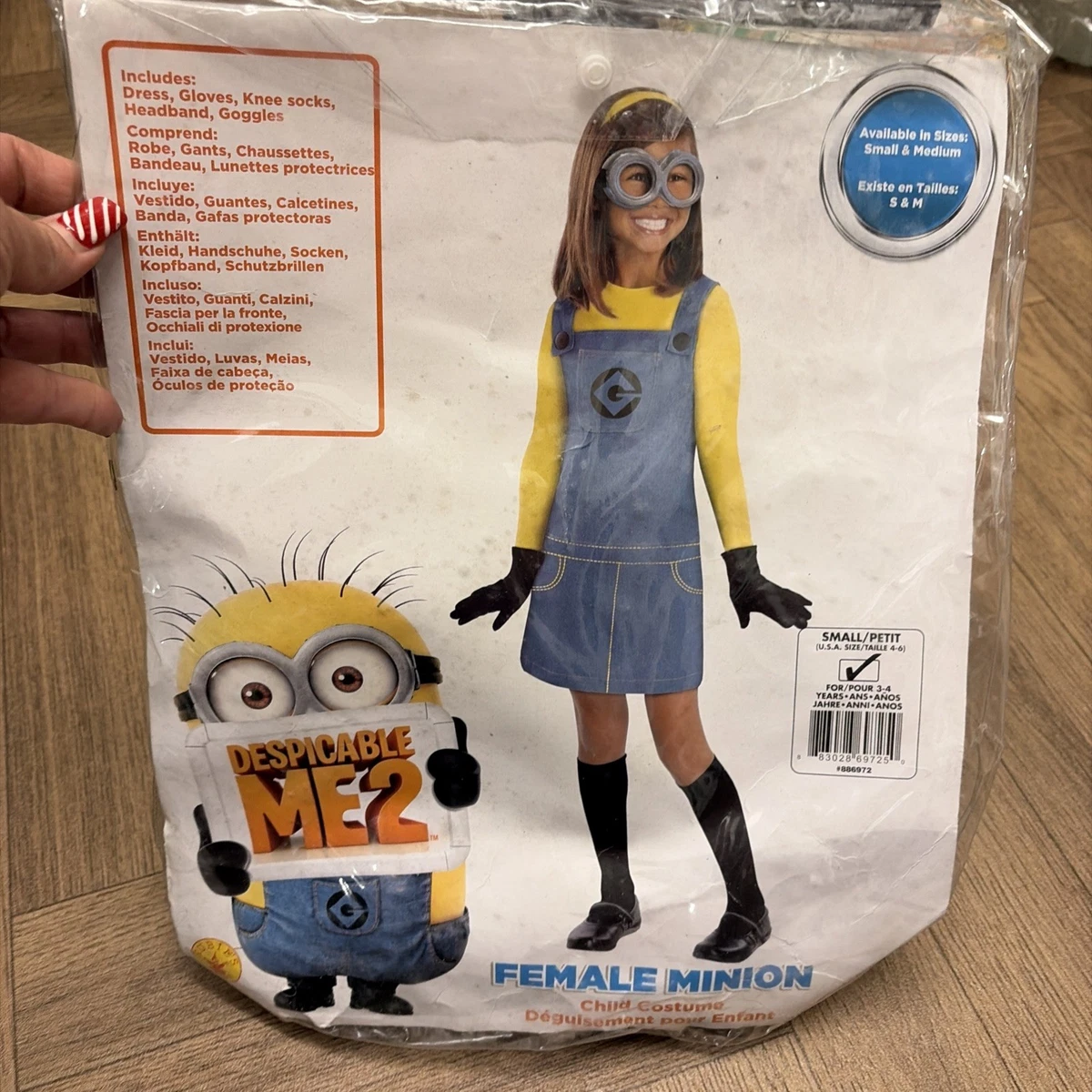 Rubies Costume Despicable Me 3 Minion Dave Costume, X-Small - Want It All