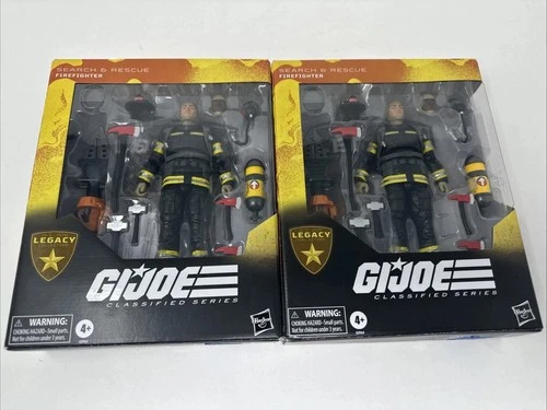 Hasbro GI Joe Classified Legacy Collection Search & Rescue Firefighter 6" Set 2