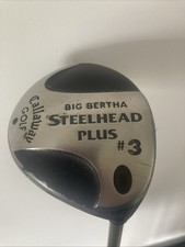 Callaway Big Bertha Steelhead Plus 3+ Wood Regular Shaft Right Handed
