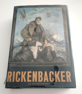 Eddie Rickenbacker SIGNED book Rickenbacker an Autobiography 1967 1st Ed MOH Ace