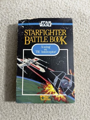 Star Wars Starfighter Battle Book Set 2 Lot West End Role Playing Game/RPG