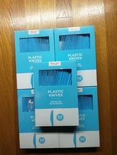 Plastic Knives Amscan Blue 250 Count