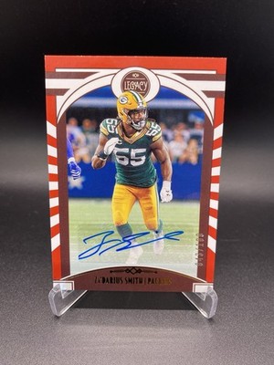 2020 Panini Legacy - Za'Darius Smith #67 Red Autographs /100 (AU)