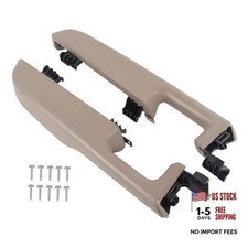 Driver Left Passenger Right Side Front Door Armrest Driver Passenger Beige