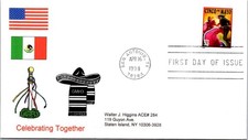 FDC 1998 SC #3203 ACE GMH3 Cachet - San Antonio TX - Single - J27083