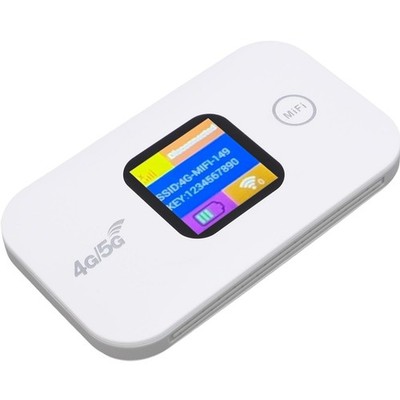 WLAN Hotspot, 4G 5G, LTE Internet, tragbar, bis zu 10 Geräte, SIM-Karte, Camping