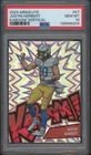2023 Panini Absolute Kaboom! #K7 Justin Herbert SP Case Hit Gem Mint PSA 10