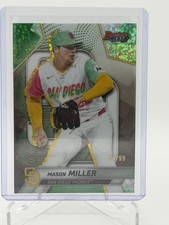2025 Bowman's Best - Mason Miller #19 Green Mini-Diamond Refractor /99