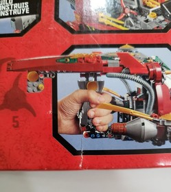 Lego 70735 Ronin R.E.X. NEW! With  shelf wear SELLER 20+ yrs Ninjago