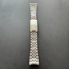 22mm Steel Jubilee Style Bracelet Solid Link ...