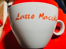 große Tasse für Cappuccino, Latte Macchiato, Kaffee, …(9,5  x 13,5 cm / ± 0,5 l)