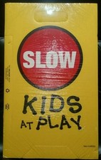 Hillman 20x10" Plastic Slow Kids at Play Sign   Model 840055