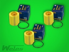 3 x SH4039 Ölfilter TOYOTA AURIS AVENSIS (T25, T27) 2,0 2,2 D-4D COROLLA E11