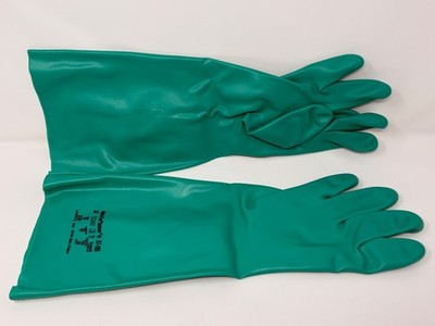 Ansell AlphaTec Solvex 37-185 Chemical Resistant Nitrile Gloves Sz 8 Medium