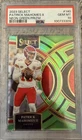2023 Panini Select - Patrick Mahomes II Neon Green Prizm 37/49 PSA 10