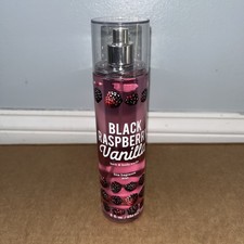 Bath  Body Works Black Raspberry Vanilla Fine Fragrance Body Mist Spray 8oz NEW