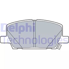 Jeu de plaquettes de frein avant DELPHI LP3482 OPEL MOKKA 1.7 CDTI (_76)