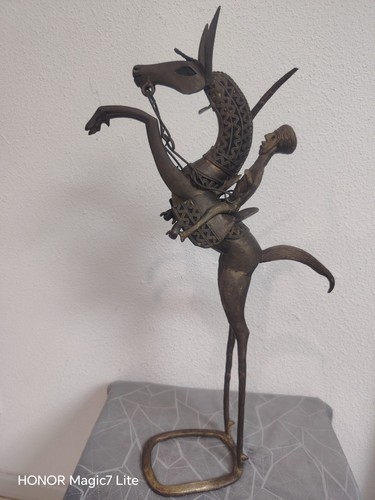 Sculpture africaine en bronze