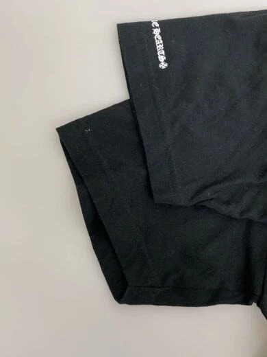 CHROME HEARTS CUORI CROMATI T shirt M cotone BLK plain 