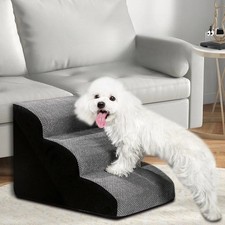 Rampa Scaletta per Cani e Gatti, 2 3 Scalini, Lavabile Multi Memory Foam