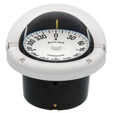 Ritchie HF-742W Helmsman Compass - Flush Mount - White HF-742W UPC 010342138255
