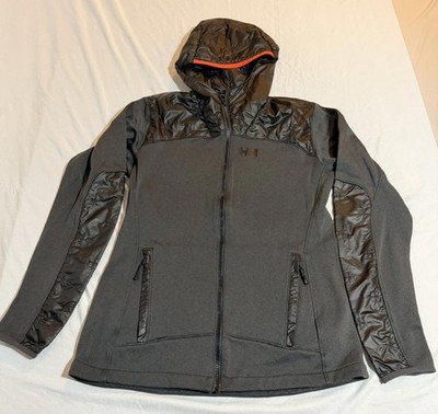 Helly Hansen Womens Hybrid Full Zip Hoodie Jacket Size Large