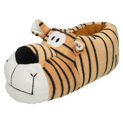 Unisex Spot On flache Neuheit Tiger ''Hausschuhe''