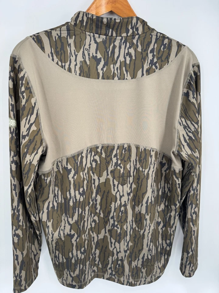 New Mossy Oak Bottomland Kenai Camo Green Hunting Gear Pullover CHO Elite Sz XXL - Image 2 of 4