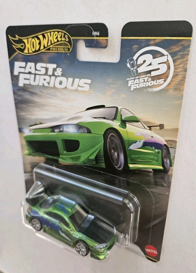 2025 Hot Wheels PREMIUM - FAST & FURIOUS - 1995 MITSUBISHI ECLIPSE - 1/5 - Image 4 of 4