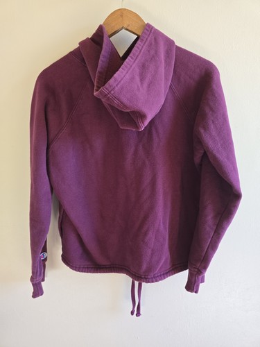 Girls Champion Wine Hoodie W/Pockets Long Sleeve Adjustable At The Bottom Sz M - Picture 7 of 11