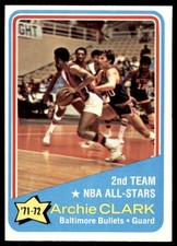 1972-73 Topps #170 ARCHIE CLARK  All-Star  Bullets   NM-MT