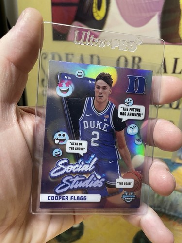 2025 Bowman U Basketball Cooper Flag ✨Refractor✨ & 1st Bowman🔥 - Picture 2 of 4