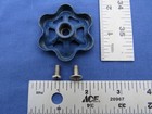 PLUMBING GLOBE-VALVE HANDLES, HEXAGON, FOR SQUARE & SPLINE STEMS, QTY. = 4 — photo 4