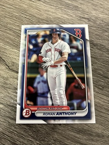 Roman Anthony 2024 Topps Bowman Baseball Prospect Card # BP-22 Boston Red Sox RC