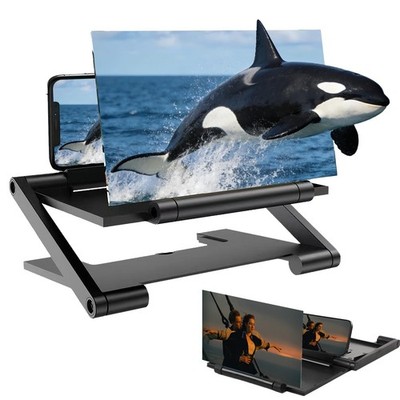 3D HD Mobile Phone Magnifier Screen Foldable Phone Amplifier Universal