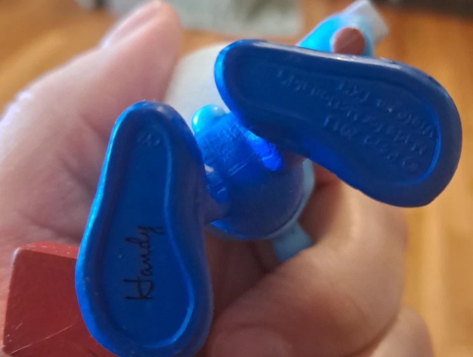 Mcdonalds happy meal toys smurfs- Papa, 2 Handy, Smurfette & House! - Image 4 of 4