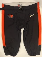 Oregon State Beavers PE Nike Game Worn BLACK Football Pants W/Belt Various Sizes