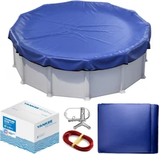 Winter Pool Cover 18 Ft round for above Ground | Extra Thick & Durable Above-Gro